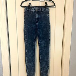 American Eagle Outfitters High Rise Indigo Jeans